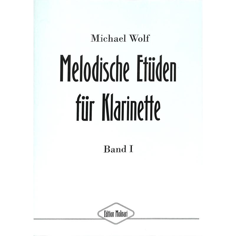 Titelbild für MOLINARI 178-2 - Melodische Etüden 1