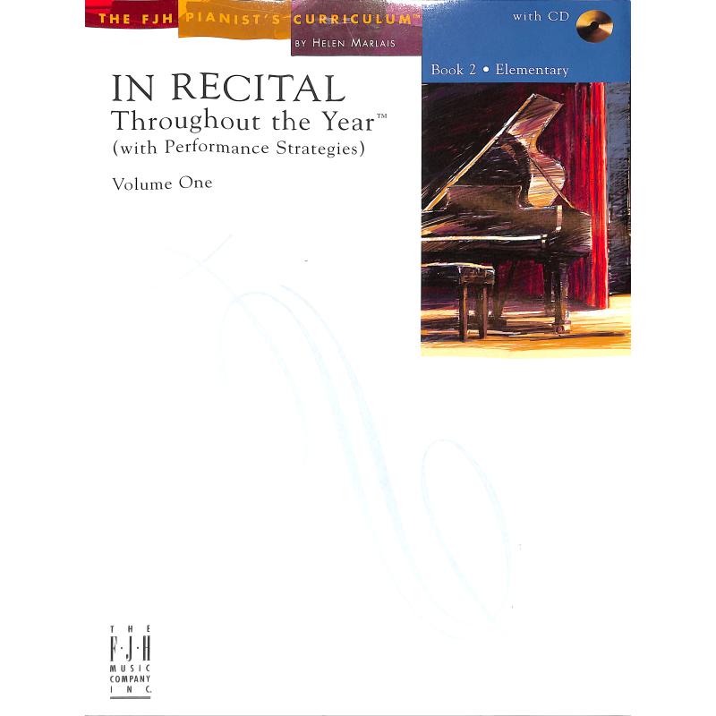 Titelbild für FJH -FF1460 - In recital throughout the year 1/2