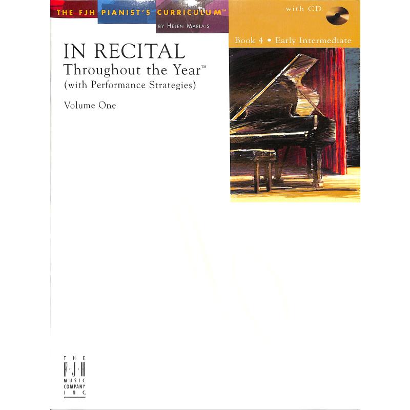 Titelbild für FJH -FF1462 - In recital throughout the year 1/4