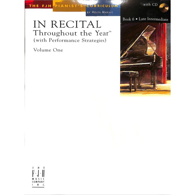 Titelbild für FJH -FF1464 - In recital throughout the year 1/6