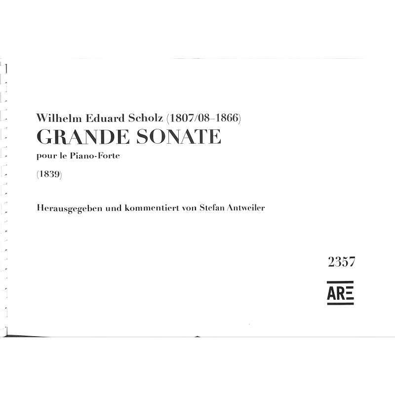 Titelbild für ARE 2357 - Grande Sonate