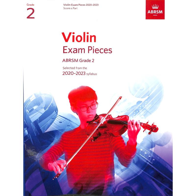 Titelbild für 978-1-78601-245-6 - Violin exam pieces 2 - 2020-2023