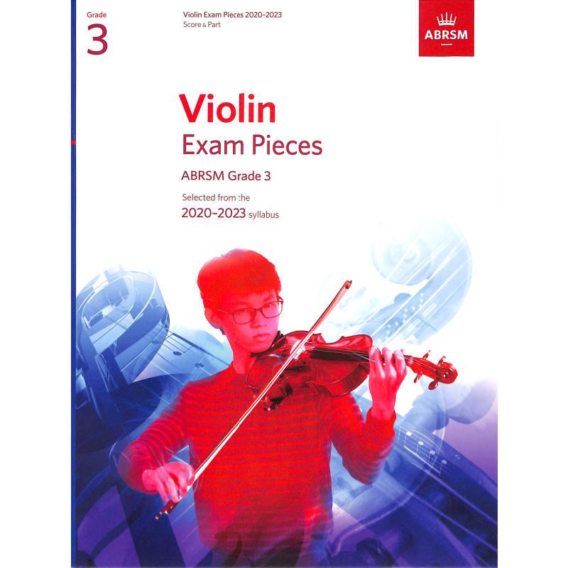 Titelbild für 978-1-78601-246-3 - Violin exam pieces 3 - 2020-2023