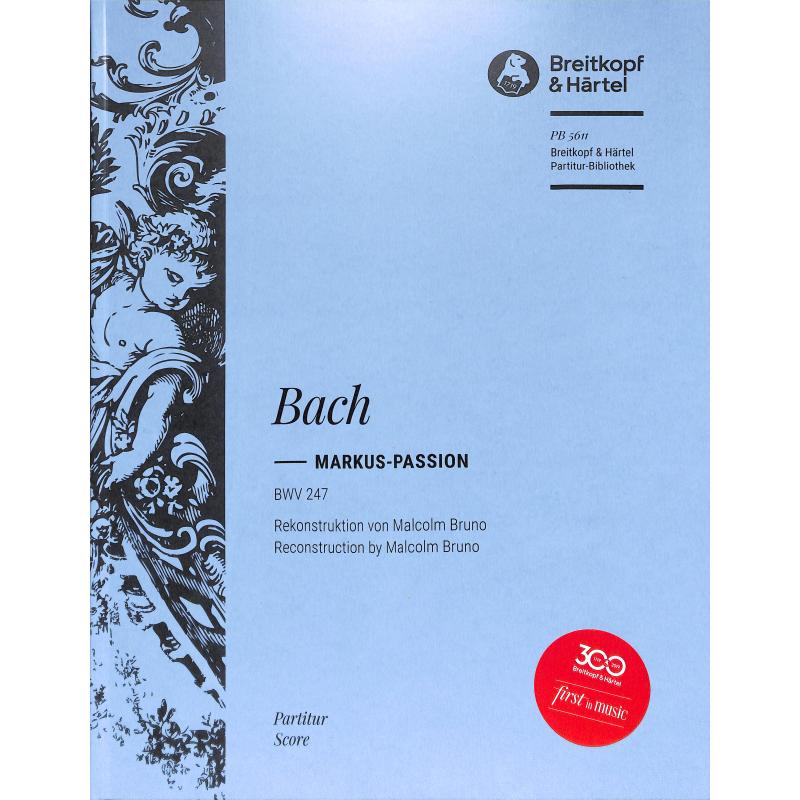 Titelbild für EBPB 5611 - Markus Passion BWV 247