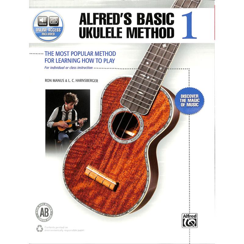 Titelbild für ALF 46014 - Basic ukulele method 1