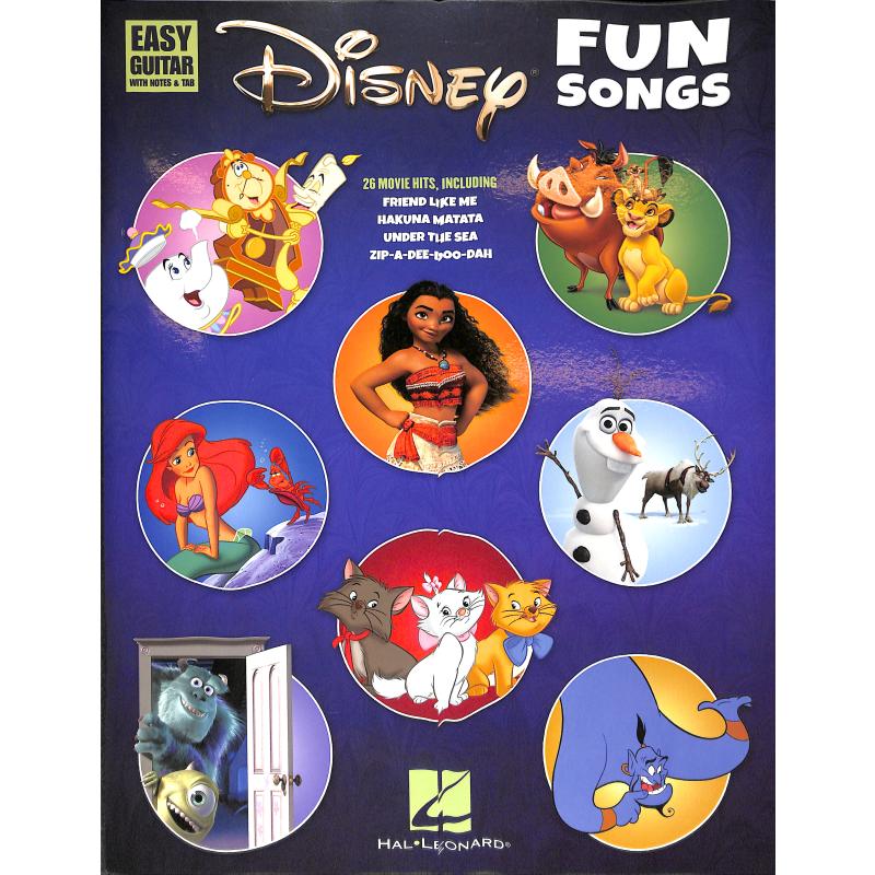 Titelbild für HL 293886 - Disney fun songs