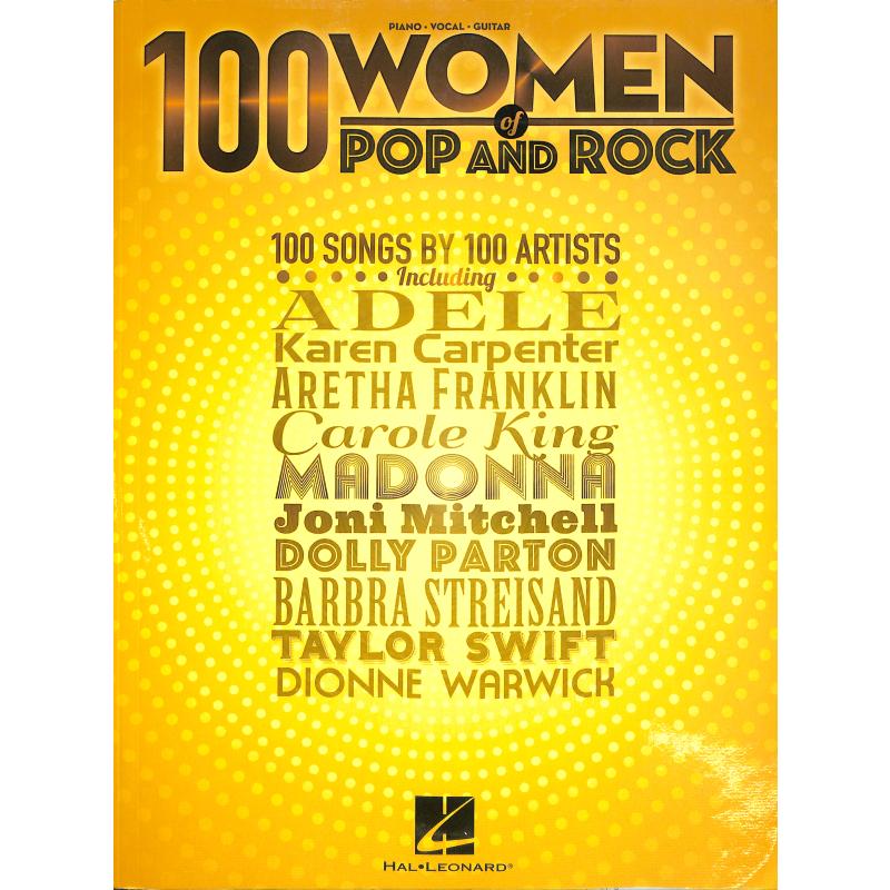 Titelbild für HL 284391 - 100 women of pop and rock
