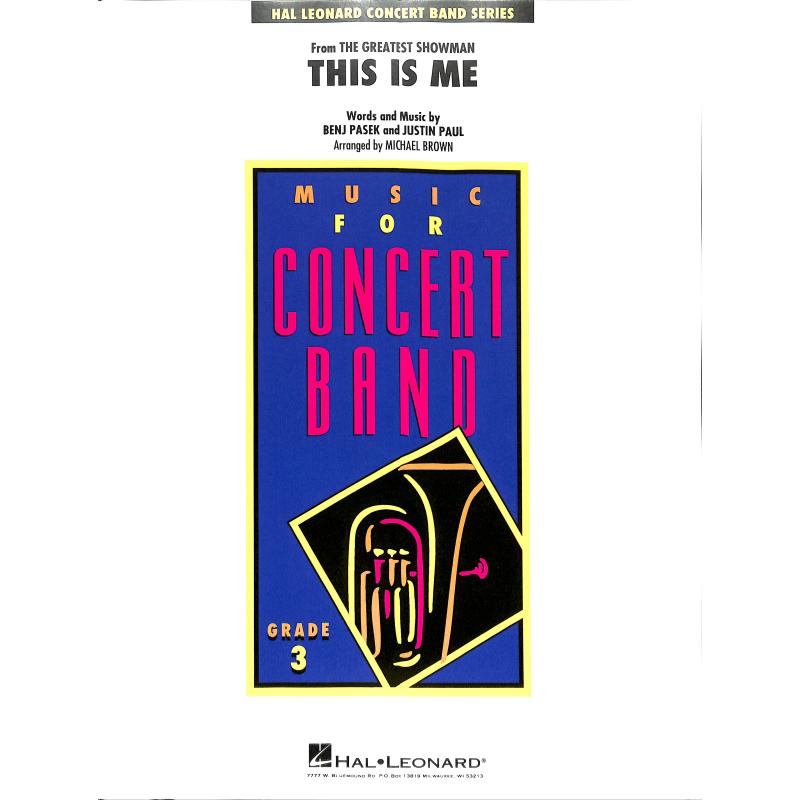 Titelbild für HL 4005443 - This is me (aus The greatest showman)