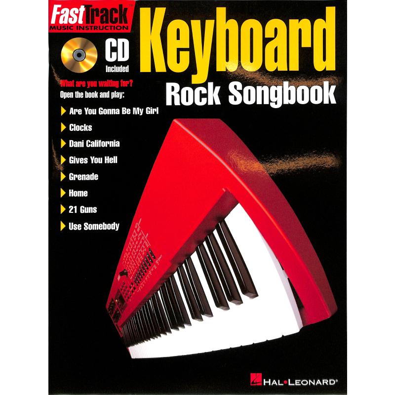 Titelbild für HL 696439 - Fast track rock songbook