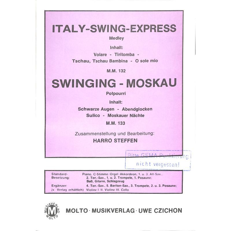 Titelbild für METMM 132 -133-SO - Italy swing express + Swinging Moskau