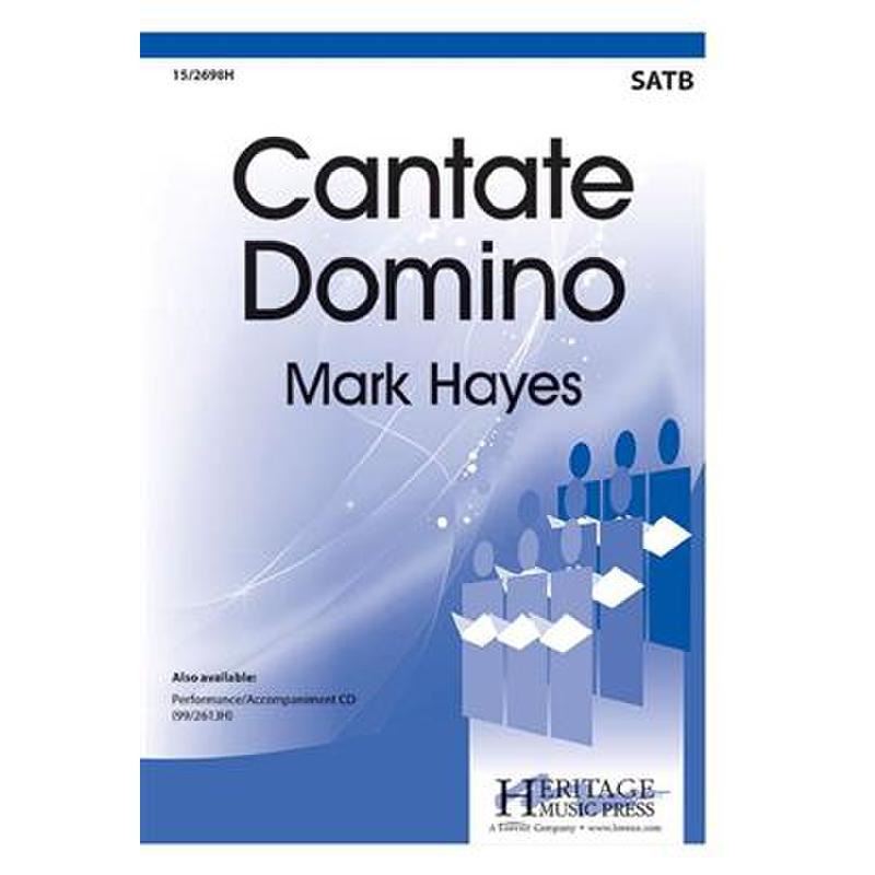 Titelbild für HERITAGE 15-2698H - Cantate domino
