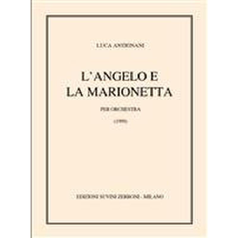 Titelbild für ESZ 11722 - L'angelo e la Marionetta