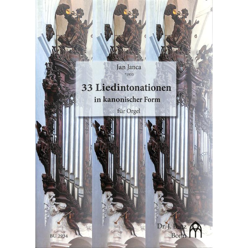 Titelbild für BUTZ 2934 - 33 Liedintonationen in kanonischer Form
