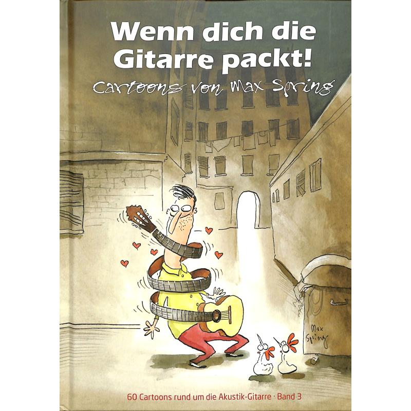 Titelbild für FP 8189 - Wenn dich die Gitarre packt | Cartoons von Max Spring
