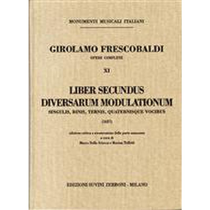 Titelbild für ESZ 14065 - Liber secundus diversarum modulationum