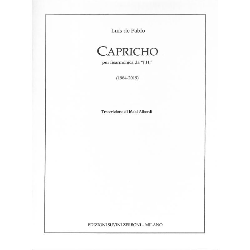 Titelbild für ESZ 15896 - Capricho