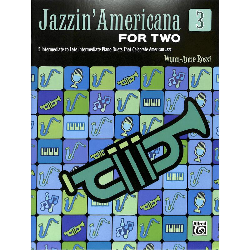 Titelbild für ALF 46913 - Jazzin' americana for two 3
