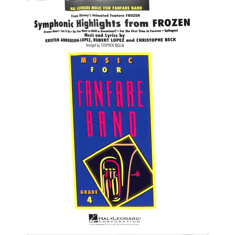 Titelbild für HL 44012005 - Symphonic highlights from Frozen