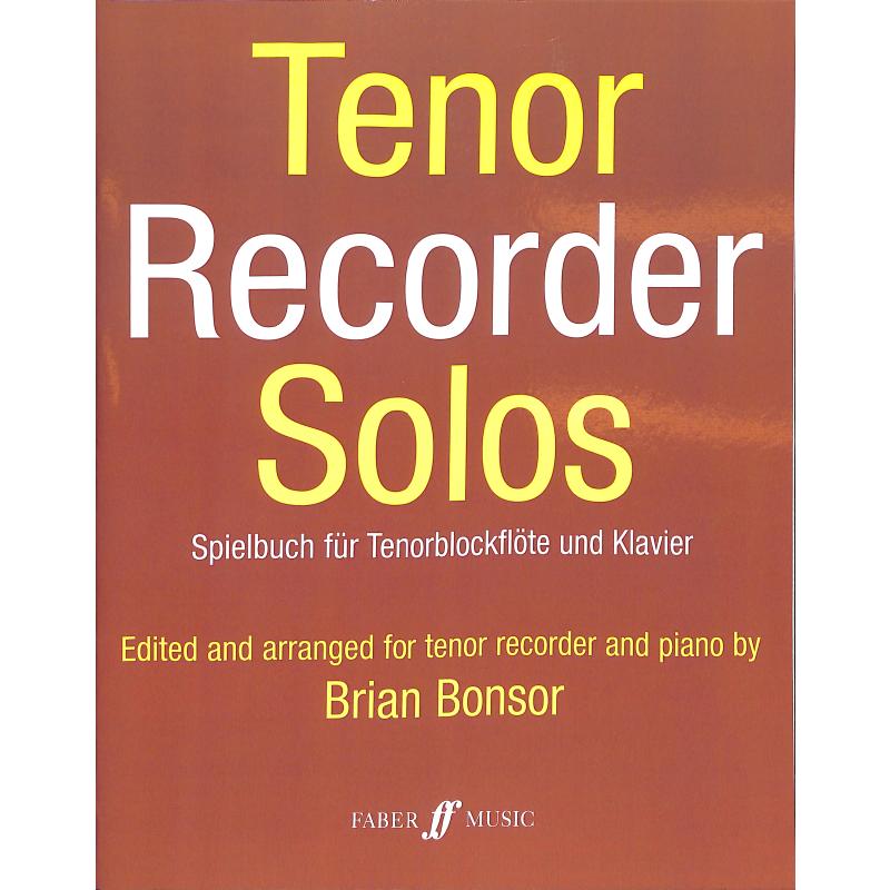 Titelbild für ISBN 0-571-50840-5 - Tenor recorder solos