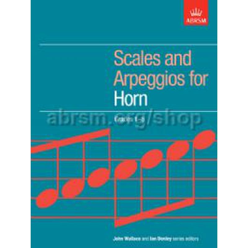 Titelbild für ABRSM 8500 - Scales + Arpeggios 1-8