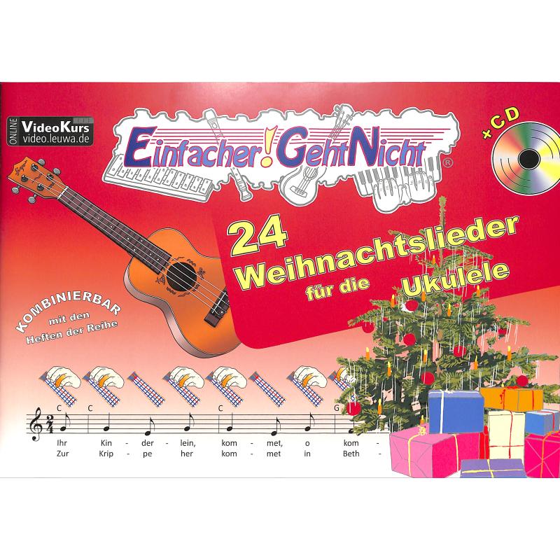 Titelbild für 978-3-940533-69-2 - Einfacher geht nicht | 24 Weihnachtslieder