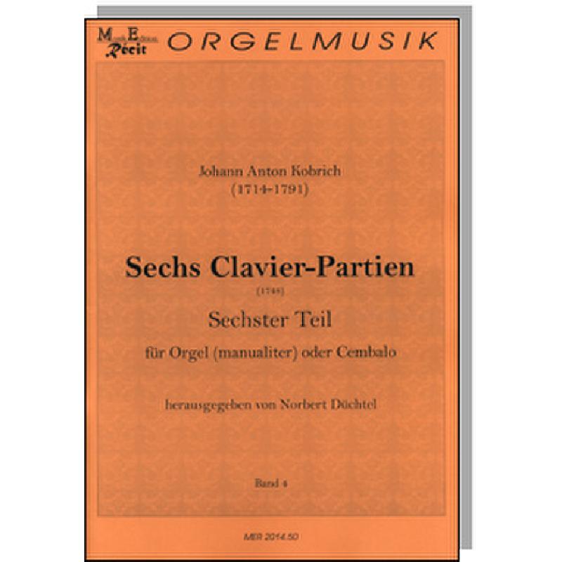 Titelbild für RECIT 2014-50 - 6 Clavier Partien 4