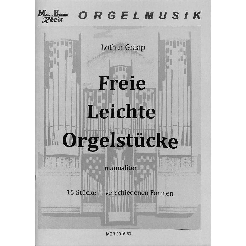 Titelbild für RECIT 2016-50 - Freie leichte Orgelstücke