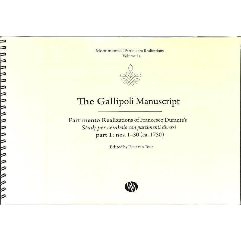 Titelbild für WESS 201734A - The gallipoli manuscript 1A
