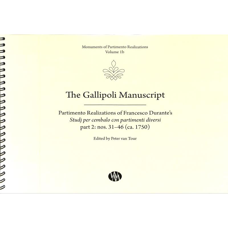 Titelbild für WESS 201734B - The gallipoli manuscript 1B