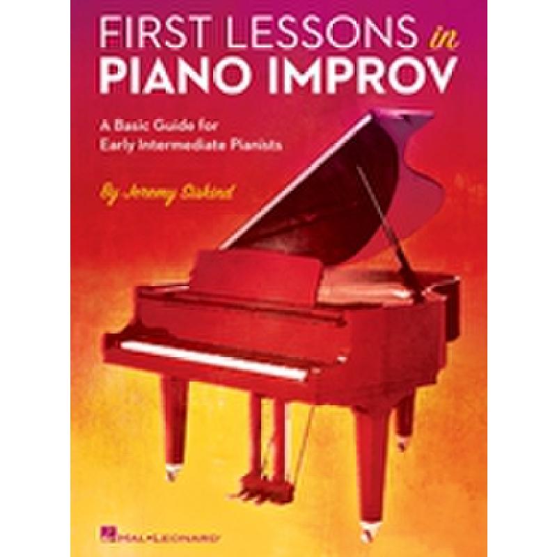 Titelbild für HL 159521 - First lessons in piano improv