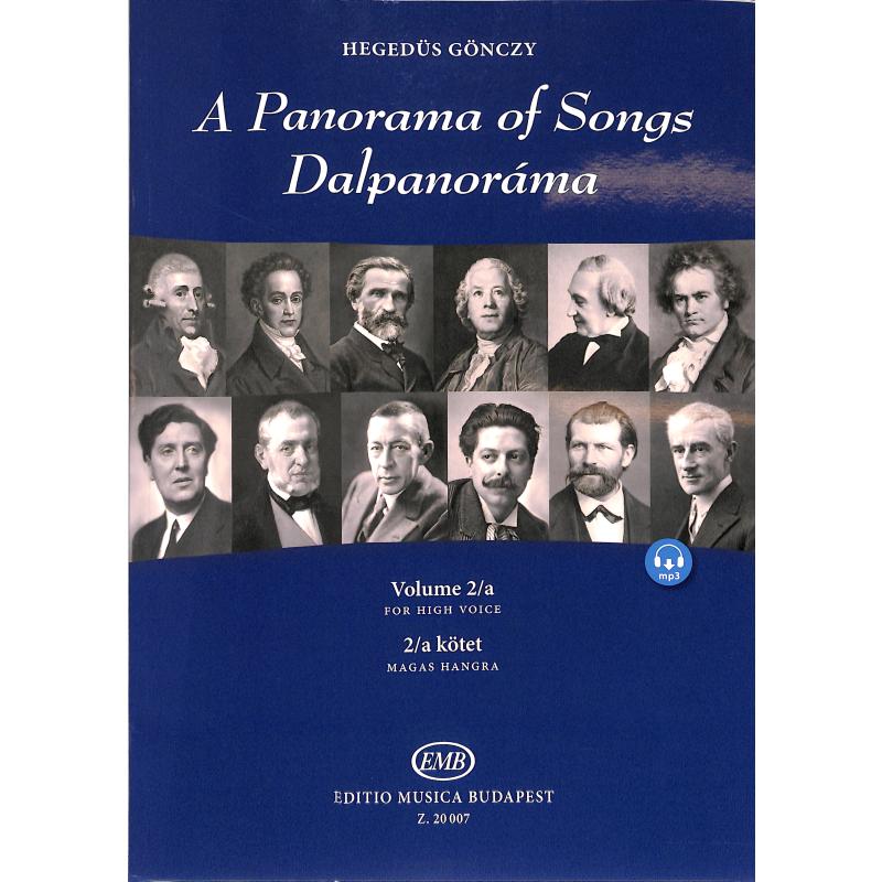 Titelbild für EMB 20007 - A panorama of songs 2A | Dalpanorama