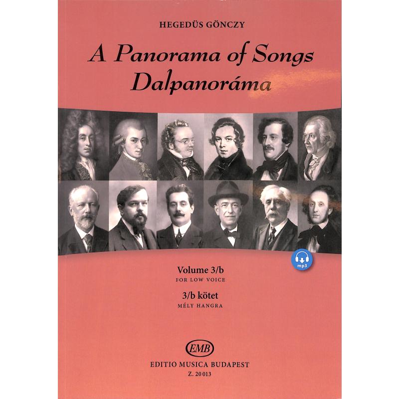 Titelbild für EMB 20013 - A panorama of songs 3B | Dalpanorama