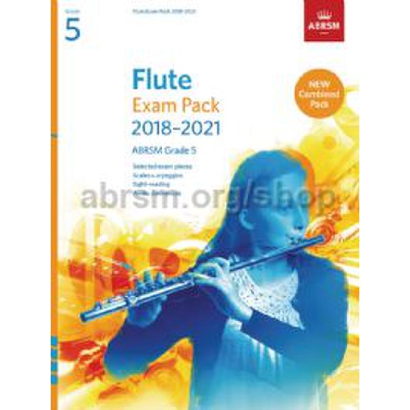 Titelbild für 978-1-84849-786-3 - Flute exam pack 5 2018-2021