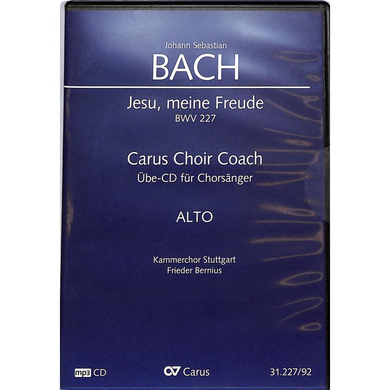 Titelbild für CARUS 31227-92 - Jesu meine Freude BWV 227 Motette