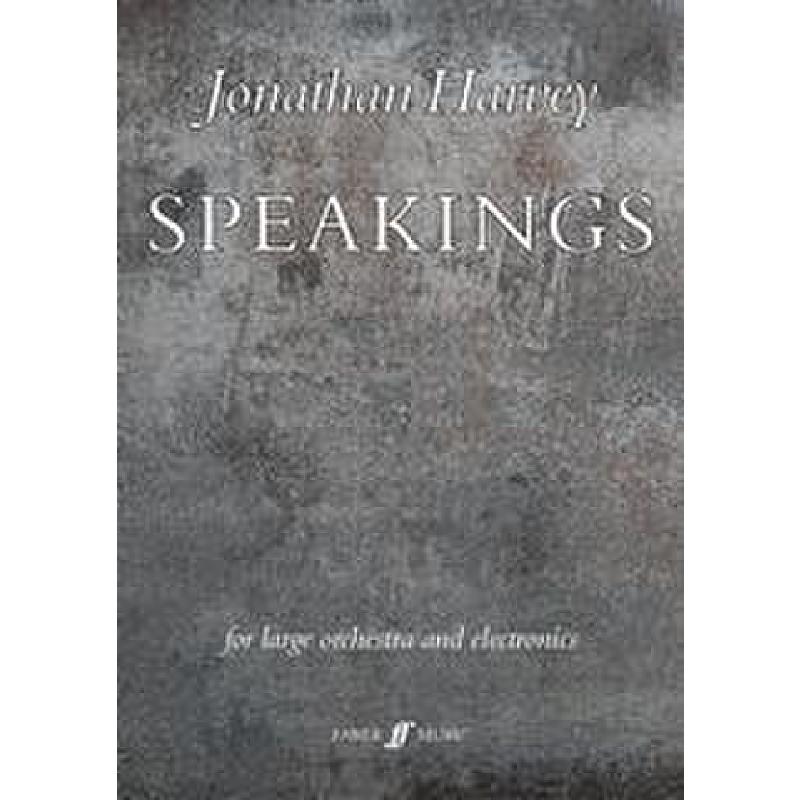 Titelbild für ISBN 0-571-53888-6 - Speakings