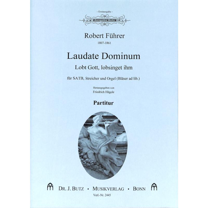 Titelbild für BUTZ 2445-P - Laudate dominum