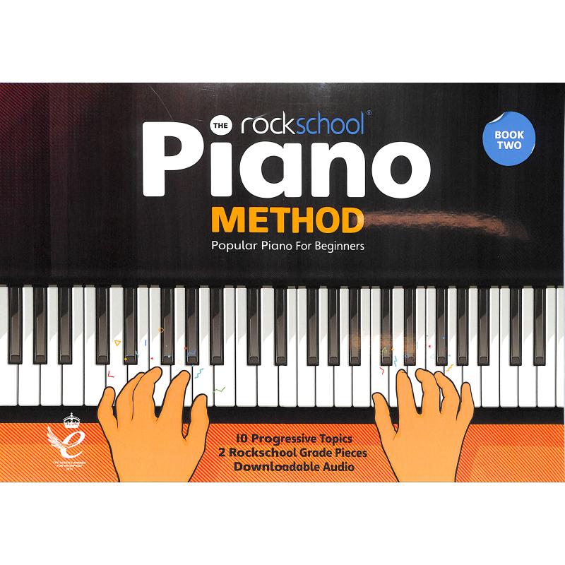 Titelbild für MSRSK 200120 - Rockschool piano method 2