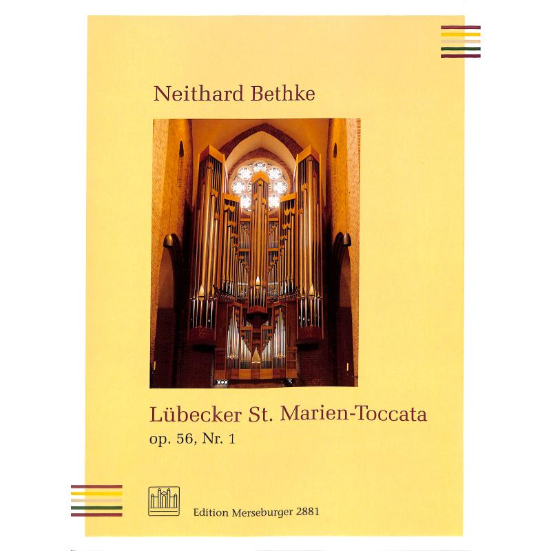 Titelbild für MERS 2881 - Lübecker St Marien Toccata op 56/1