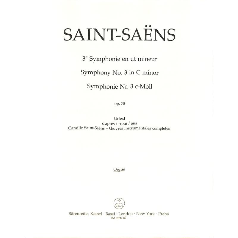 Titelbild für BA 7896-67 - Sinfonie 3 op 78
