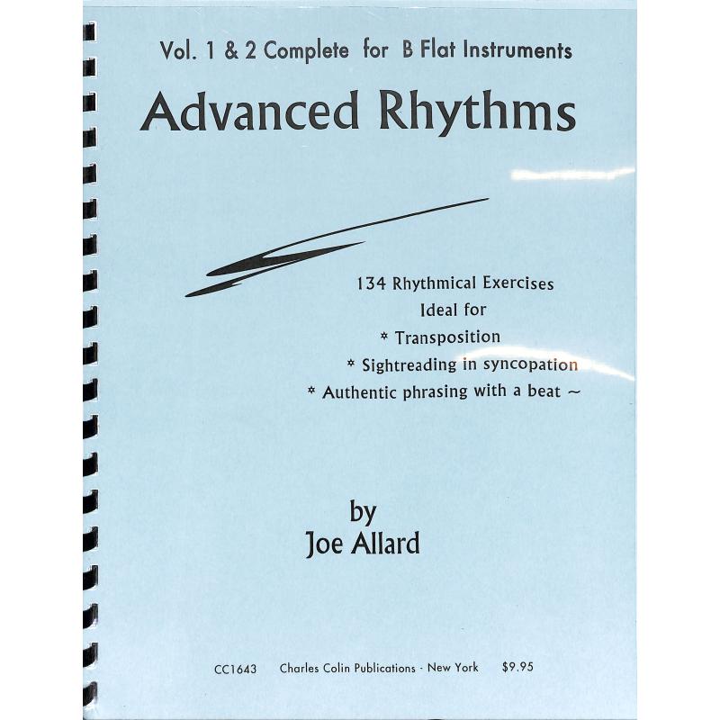 Titelbild für CC 1643 - Advanced rhythms 1 + 2