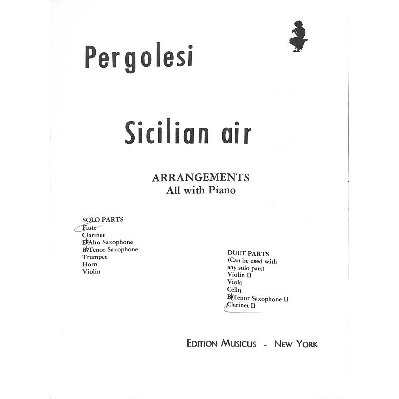 Titelbild für MUSICUS 678 - Sicilian air