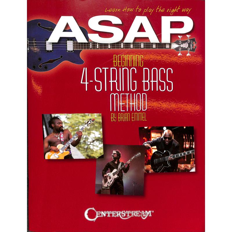Titelbild für HL 319871 - ASAP beginning 4 string bass method