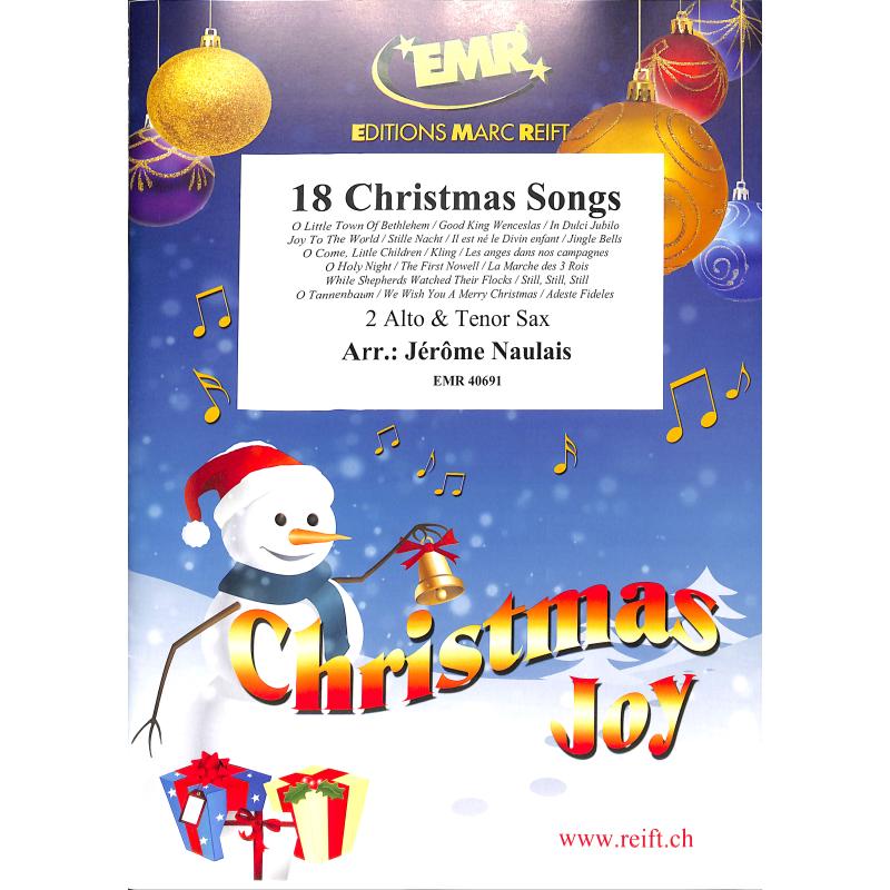 Titelbild für EMR 40691 - 18 Christmas songs
