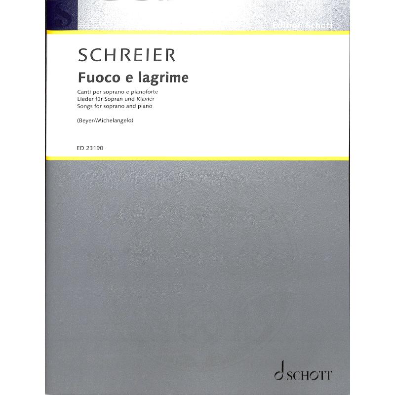 Titelbild für ED 23190 - Fuoco e lagrime