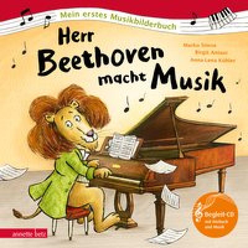 Titelbild für 978-3-219-11859-9 - Herr Beethoven macht Musik | Mein erstes Musikbilderbuch