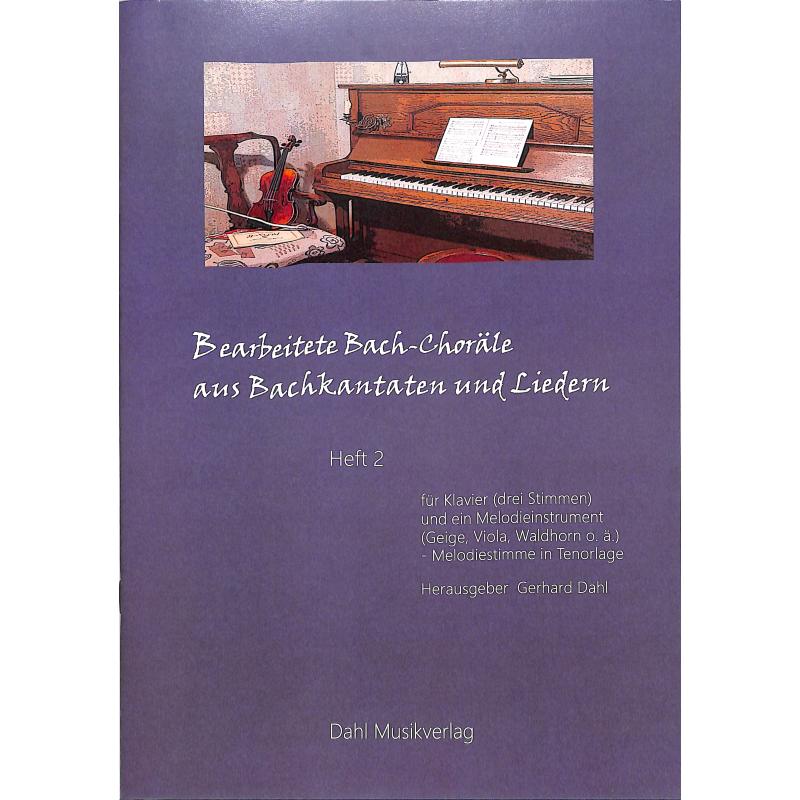 Titelbild für EAN 0766210492898 - Bearbeitete Bach-Choräle aus Bachkantaten und Liedern 2