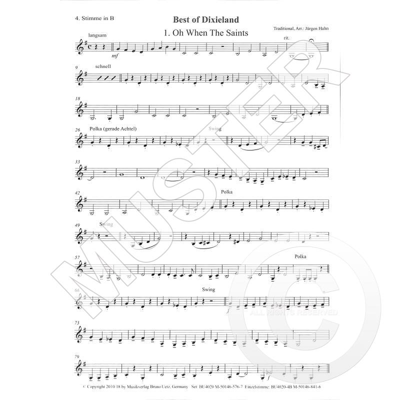 Titelbild für UETZ 4020-4B - Best of Dixieland