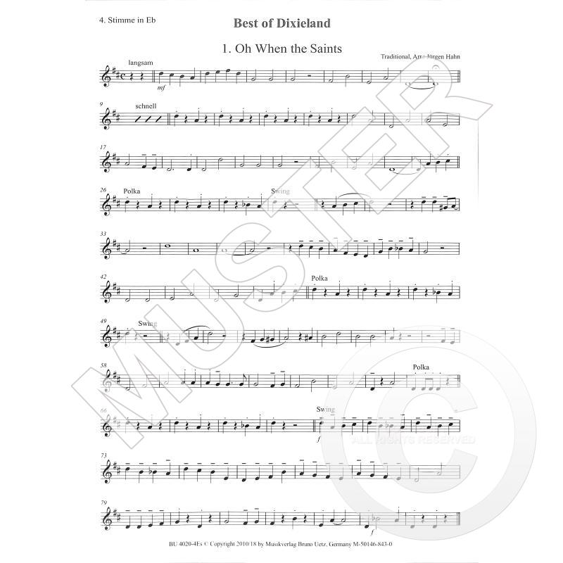 Titelbild für UETZ 4020-4ES - Best of Dixieland