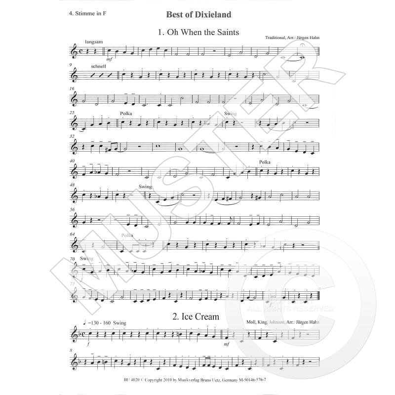 Titelbild für UETZ 4020-4F - Best of Dixieland