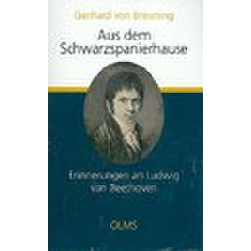 Titelbild für 978-3-487-31185-2 - Aus dem Schwarzspanierhaus | Erinnerungen an Ludwig van Beethoven